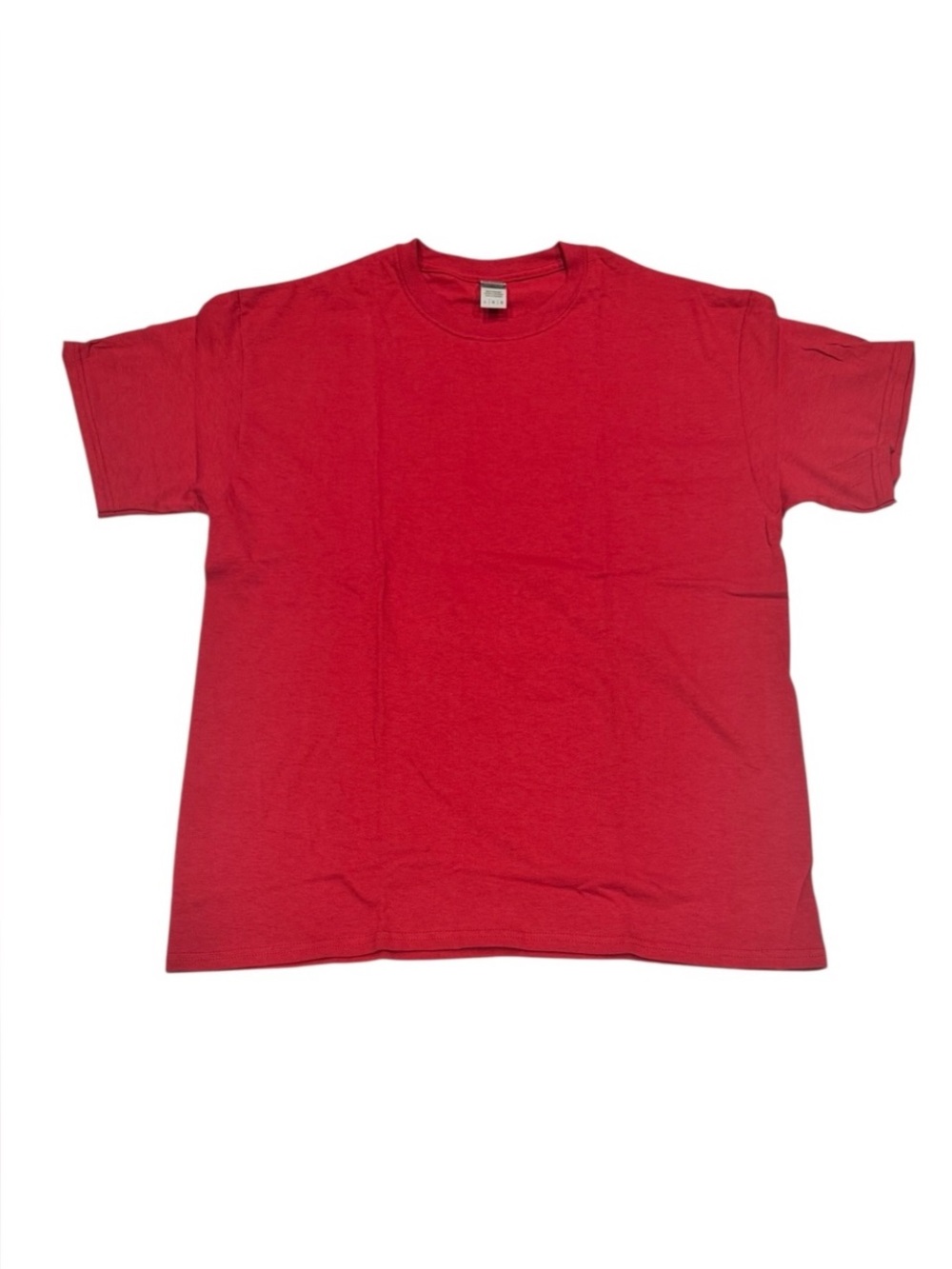 NWOT GILDAN Men’s 100% Cotton Short
Sleeve Red T Shirt Large